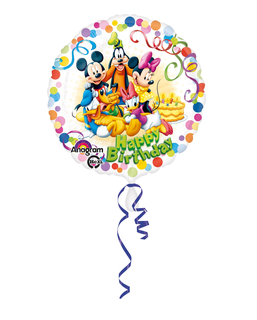  Mickey Maus™-Luftballon Mickey und seine Freunde Partydeko bunt 43 cm, fig. 1 