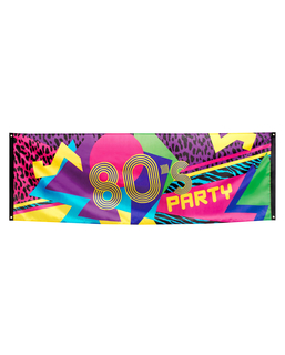  Banner - 80's Party, fig. 1 