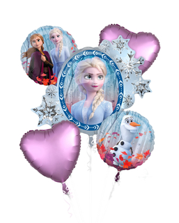  Die-Eiskönigin-2™-Ballon-Set Frozen™-Luftballon bunt 5-teilig, fig. 1 