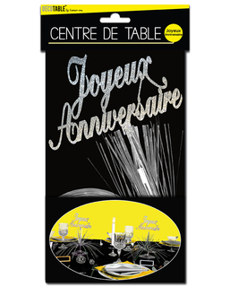  Centre de table Joyeux Anniversaire, fig. 1 