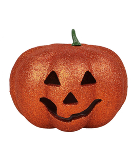  Citrouille Halloween lumineuse pailletée 17 cm, fig. 1 