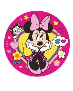  Disque en azyme Minnie™ rose 20 cm, fig. 1 