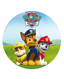  Esspapier-Scheiben Paw Patrol™ 20 cm, fig. 1 