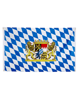  Banner - Bayerische Fahne blau-weiss 90 x 150 cm, fig. 1 