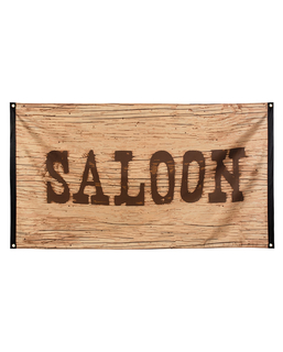  Drapeau Saloon Western Wild West 90 x 150 cm, fig. 1 