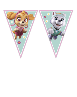  Wimpel-Girlande Paw Patrol™-Raumdekoration bunt 2,3m, fig. 1 