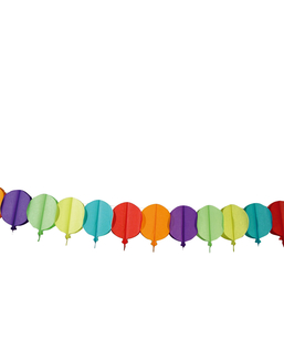  Guirlande ballons en papier 4 m, fig. 1 