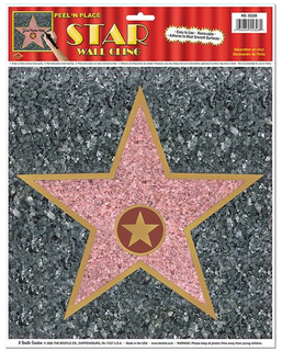  Walk of Fame-Stern Wanddeko, fig. 1 