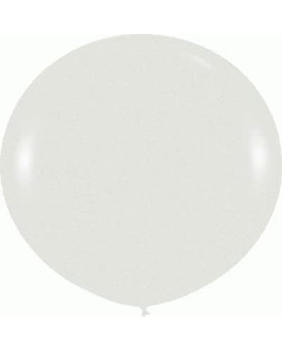  Ballon géant en latex blanc 80 cm, fig. 1 