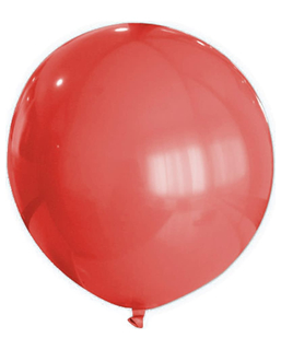  Ballon rouge 80 cm, fig. 1 