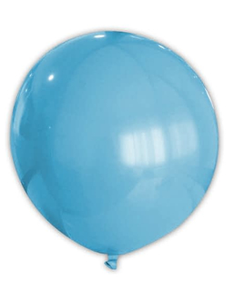  Ballon bleu clair 80 cm, fig. 1 