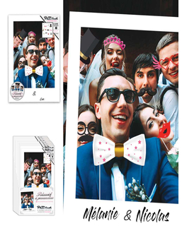  Kit Photobooth mariage avec cadre, fig. 1 