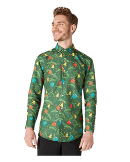  Chemise de Noël verte à motifs Suitmeister™ adulte, fig. 1 