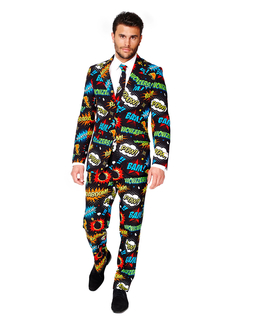  Mr. Comics-Kostüm für Herren von Opposuits™, fig. 1 