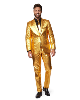  Mr. Groovy Herren-Kostüm Opposuits™ für Festlichkeiten goldfarben, fig. 1 