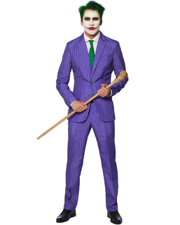  Mr. Joker™ Herrenkostüm Suitmeister Bösewicht lila-grün, fig. 1 