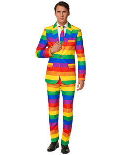  Opposuits™-Herrenanzug Regenbogen bunt, fig. 1 