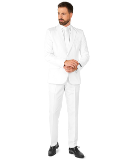  Costume Mr. Solid blanc homme Suitmeister™, fig. 1 