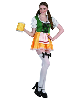  Sexy Dirndl Bayerin Kostüm für Damen bunt, fig. 1 