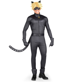  Coffret déguisement Chat Noir Miraculous™ adulte, fig. 1 