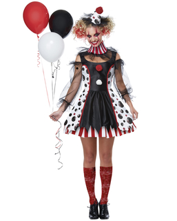  Déguisement clown psycho robe femme, fig. 1 