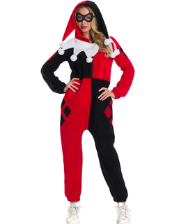  Harley Quinn™ Overall-Kostüm für Erwachsene, fig. 1 