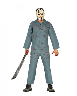  Crazy Killer Jumpsuit-Kostüm für Herren, fig. 1 