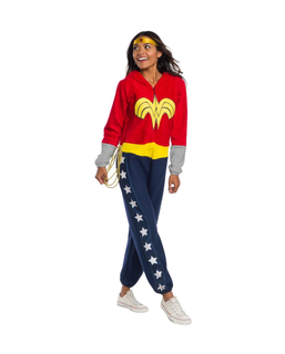  Wonder Woman™ Overall-Kostüm für Damen, fig. 1 