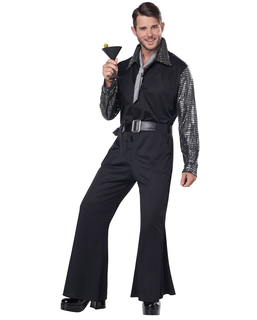  Déguisement disco bling-bling homme, fig. 1 