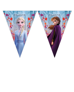  Disney Frozen 2™ Wimpelgirlande Raumdekoration bunt 230 x 25cm, fig. 1 