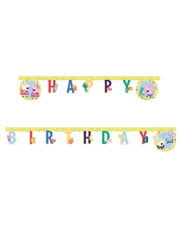  Guirlande Happy Birthday Peppa Pig™ 2 m, fig. 1 