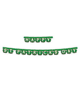  Guirlande Happy St. Patrick's Day verte 2 m, fig. 1 