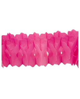  Guirlande papier fuchsia 15cm x 4m, fig. 1 