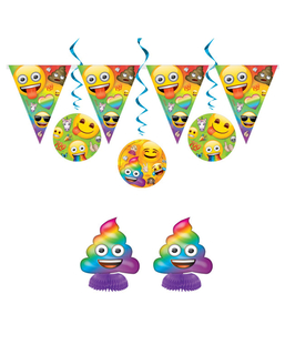  Kit anniversaire Emoji Rainbow™ 7 pièces, fig. 1 