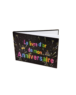  Livre d'or Anniversaire Feux d'artifice 21.5 x 15.5 cm, fig. 1 