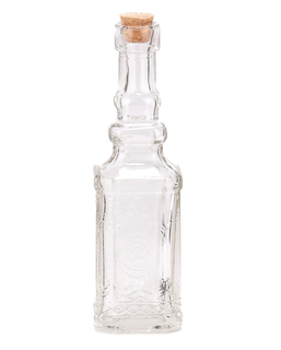  Geschenk-Flasche aus Glas mit 12 cm Höhe, fig. 1 