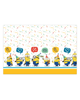  Nappe en plastique Minions™ 120 x 180 cm, fig. 1 