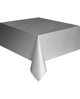  Nappe rectangulaire en plastique argent 137 x 274 cm, fig. 1 