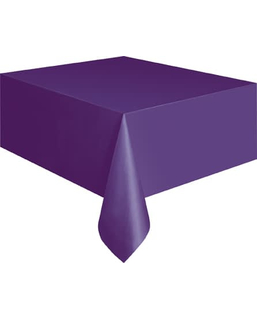  Nappe rectangulaire violette en plastique 137 x 274 cm, fig. 1 