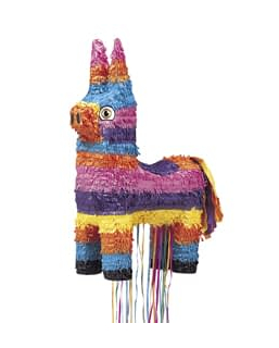  Pinata Lama bunt gestreift 36 x 56 cm, fig. 1 