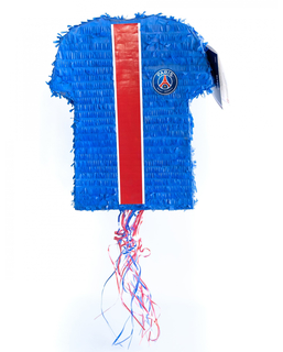  Piñata PSG™ Fussball Trikot Raumdekoration 45 x 38 cm blau, fig. 1 