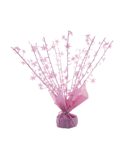  Poids pour ballon hélium étoiles rose 250 gr, fig. 1 