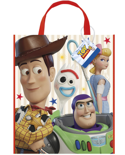  Sac cadeaux en plastique Toy Story 4™ 33 x 28 cm, fig. 1 