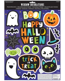  Stickers pour fenêtres Halloween Friends, fig. 1 