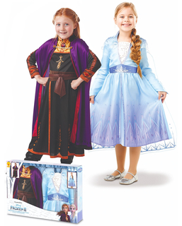  Coffret déguisements Elsa et Anna La Reine des neiges 2™ fille, fig. 1 