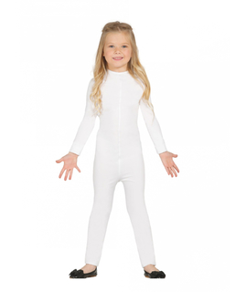  Bodysuit für Kinder Kostüm-Body für Fasching weiss, fig. 1 