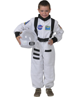  Weißes Astronaut Kostüm für Kinder, fig. 1 