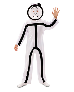  Déguisement avec masques Stickman enfant, fig. 1 