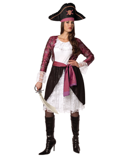  Rosafarbenes Piratenkostüm für Damen, fig. 1 