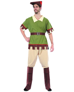  Robin Hood Kostüm für Herren grün-braun, fig. 1 